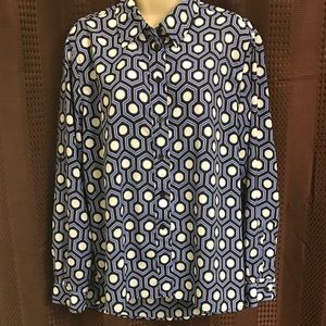 Michael Kors Button Down Shirt Sz M